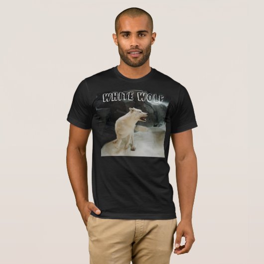 White Wolf T-Shirt (Vorne ganz)