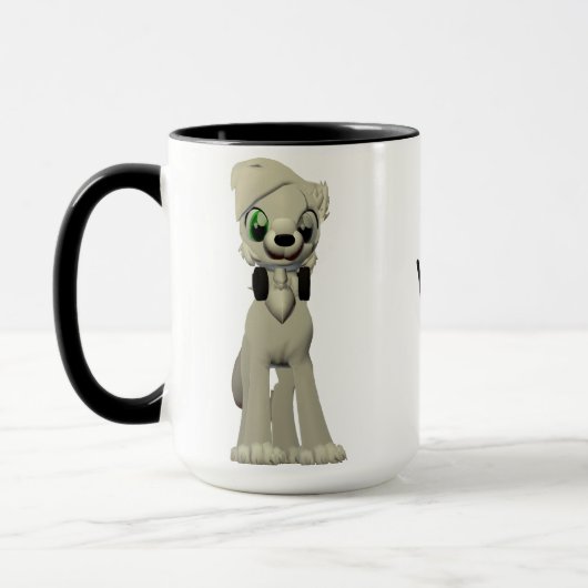 White Wolf Tasse (Links)