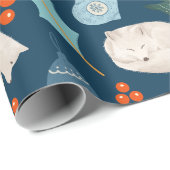 White Wolf WeihnachtsSpecial Geschenkpapier (Rolleneckpunkt)