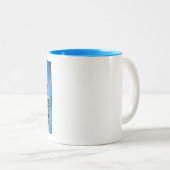White Wolf Zweifarbige Tasse (VorderseiteRechts)