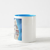 White Wolf Zweifarbige Tasse (Mittel)