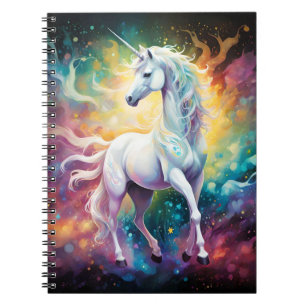 White Wonder: Das spektralweiße Einhorn Notizblock