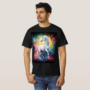 White Wonder: Das spektralweiße Einhorn T-Shirt