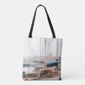 WHITE YACHT AUF BAY TASCHE (Rückseite)