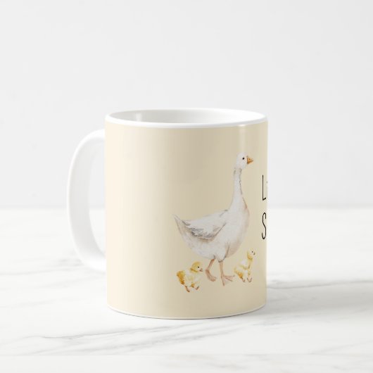 White Yellow Ducks Kaffeetasse (Vorderseite Links)
