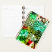 White yellow smooth planner,Calming texture joful Planer (Anzeige)