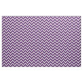 White Zigzag Ikat & Custom Lila Background Stoff (Yard (91,4 cm))