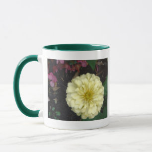 White Zinnia Tasse
