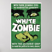 White Zombie Movie Poster (Vorne)