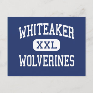 Whiteaker Wolverines Middle Keizer Oregon Postkarte
