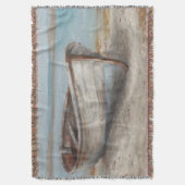 Whitealkenboot an der Küste Decke (Vorderseite Vertikal)