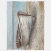 Whitealkenboot an der Küste Fleecedecke (Vorderseite)