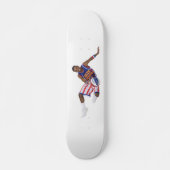 whitebackground, Ameise Atkinson Skateboard (Vorne)