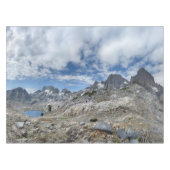 Whitebark Pass - Garnet Lake - Sierra Tischdecke (Vorderseite (Horizontal))