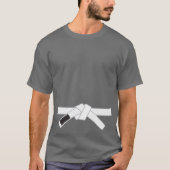 Whitebelt jiujitsu Rang kein Gi-Shirt T-Shirt (Vorderseite)