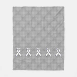Whiteboard Awareness Carbon Fibre Print Fleecedecke