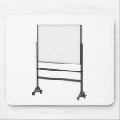 Whiteboard für mobile Schulen auf Rädern Mousepad (Vorne)