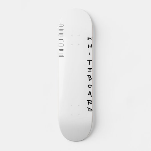 WhItEbOaRd Skateboard (Vorderseite)