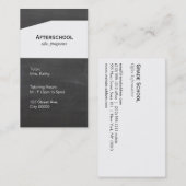 Whiteboard Visitenkarte (Vorne/Hinten)