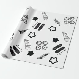 Whiteboarding Wrapping Paper Geschenkpapier