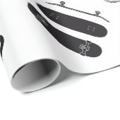 Whiteboarding Wrapping Paper Geschenkpapier (Rolleneckpunkt)