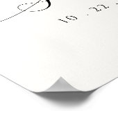 Whitebow Brautparty Poster (Ecke)