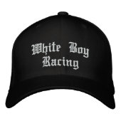 WhiteBoy Racing Bestickte Baseballkappe (Vorderseite)