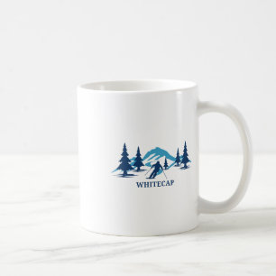 Whitecap Wisconsin Skigebiet Skifahren Skifahrer Kaffeetasse