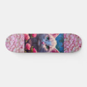 WHITECAT UND ROSE SKATEBOARDER SKATEBOARD (Horizontal)