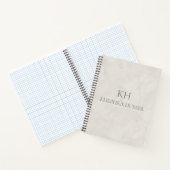 Whitecolor Monogram Notebook Notizblock (Innenseite)