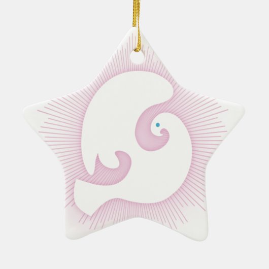 Whitedove Sanctuarium Verzierung Keramikornament (Hinten)