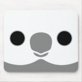 Whiteface MannesCockatiel Mousepad (Vorne)