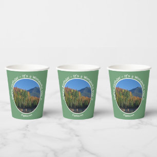 Whiteface Mountain, Autumn Party Items von Adirond Pappbecher