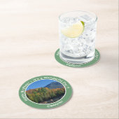 Whiteface Mountain, Autumn Party Items von Adirond Runder Pappuntersetzer (Vor Ort)