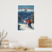 Whiteface Mountain Druck 1 Poster (Küche)