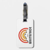 Whiteface Mountain Gepäckanhänger (Rückseite vertikal)