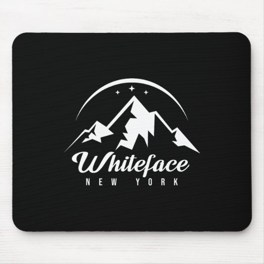 Whiteface Mountain New York Ski Resort Skiing Snow Mousepad (Vorne)