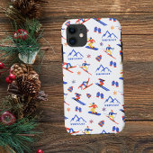 Whiteface Mountain New York Ski Snowboard Muster Case-Mate iPhone Hülle