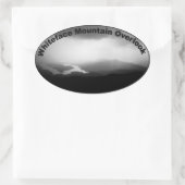 Whiteface Mountain Overlook Aufkleber (Tasche)