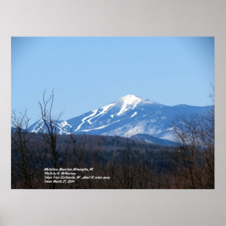 Whiteface Mountain Poster