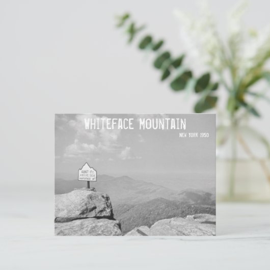 Whiteface Mountain Postkarte (Stehend Vorderseite)