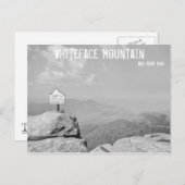 Whiteface Mountain Postkarte (Vorne/Hinten)