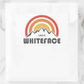 Whiteface Mountain Rechteckiger Aufkleber (Tasche)