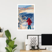 Whiteface Mountain Ski Druck 1 Poster (Heimbüro)