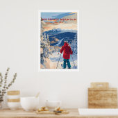Whiteface Mountain Ski Druck 1 Poster (Küche)