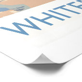 Whiteface Mountain Ski-Wandkunst Ski-Druck 1 Poster (Ecke)
