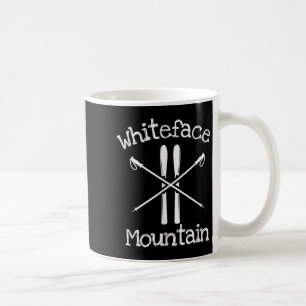 Whiteface Mountain Skifahren Ski Skifahrer Stangen Kaffeetasse