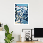 Whiteface Mountain Skiplakat 1 Poster (Heimbüro)