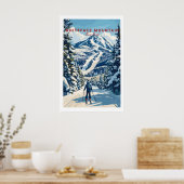 Whiteface Mountain Skiplakat 1 Poster (Küche)
