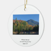 Whiteface Mountain über dem kleinen Cherrypatch Po Keramikornament (Links)